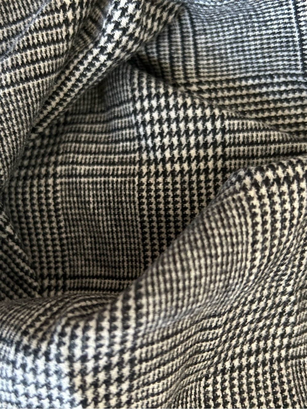 REISS Clara Midi Dress Grey Check Wool-Blend Tailored Classic - Picture 9 of 11